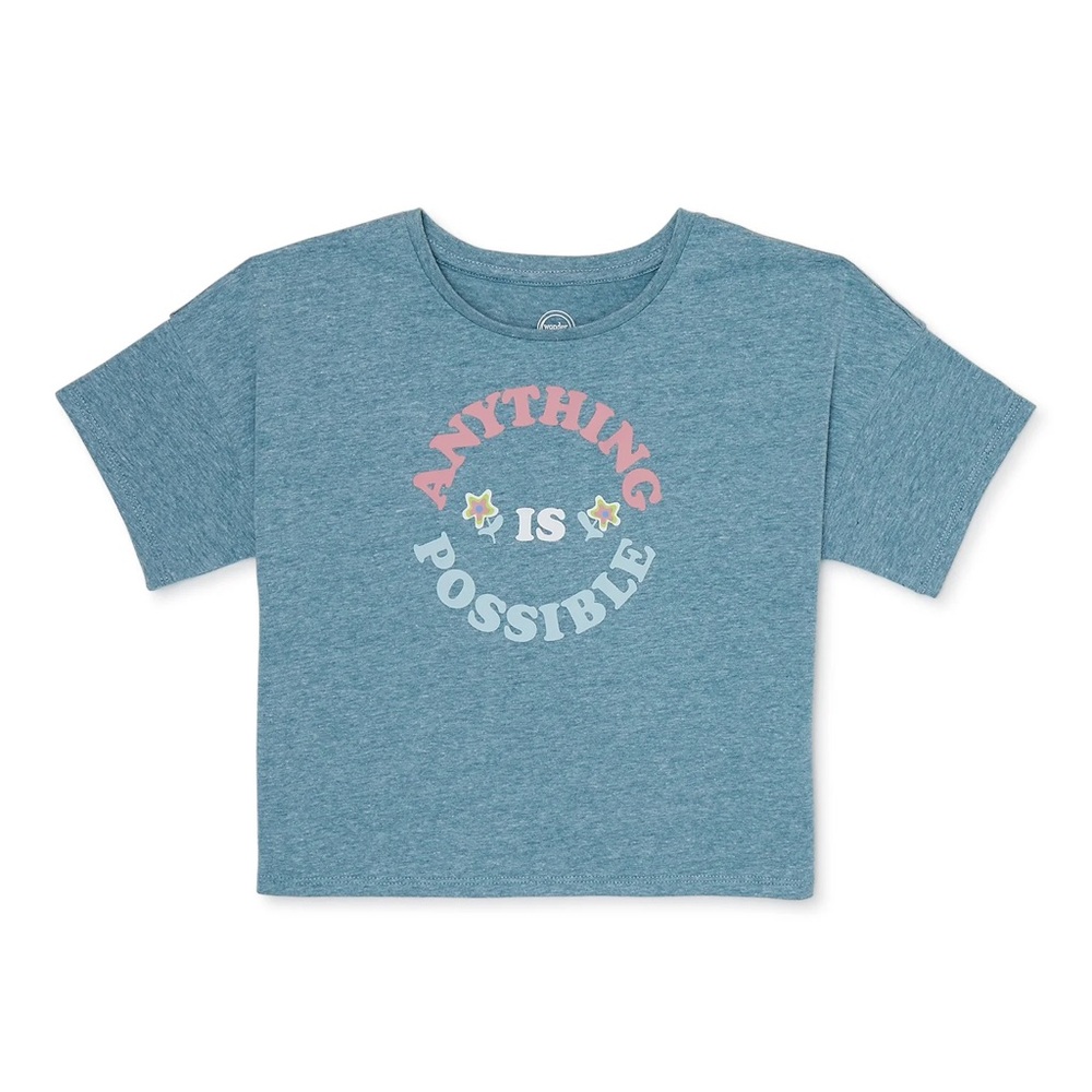 KIDS ANYTHING IS POSSIBLE GRAPHIC TEE